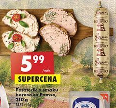Pasztecik o smaku borowika pamso