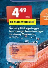 Biedronka Pstrąg tęczowo-łososiowy filet marinero oferta