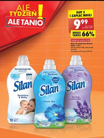 Biedronka Płyn do płukania spring lavender silan classic oferta