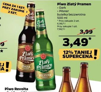 Netto Piwo zlaty pramen dark oferta