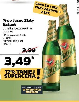 Netto Piwo zlaty bazant original oferta