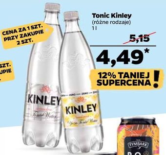 Netto Napój tonic water kinley oferta