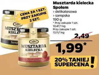 Netto Musztarda kielecka delikatesowa społem kielce oferta