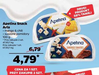 Netto Ser feta z suszonymi pomidorami arla apetina oferta