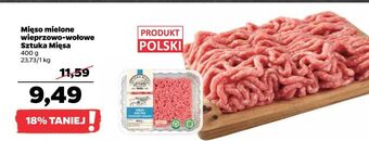 Netto Mięso mielone wieprzowo-wołowe sztuka mięsa netto oferta