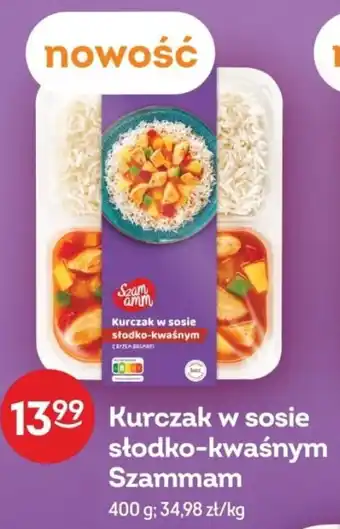 Żabka Szammam Kurczak w sosie słodko-kwaśny 400 g oferta