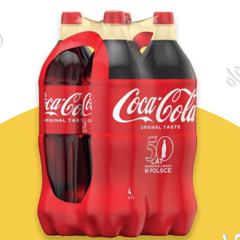 Biedronka Napój gazowany coca-cola 2l oferta