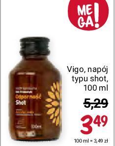 Rossmann Kombucha odporność z imbirem i acerolą vigo oferta
