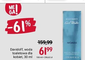 Rossmann Woda toaletowa davidoff cool water woman oferta