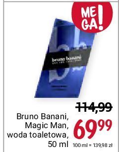 Rossmann Woda toaletowa bruno banani magic man oferta