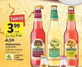 Intermarche Piwo somersby strawberry & kiwi oferta