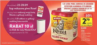 Intermarche Piwo kozel lezak oferta