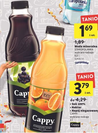 Intermarche Nektar z czarnej porzeczki cappy oferta