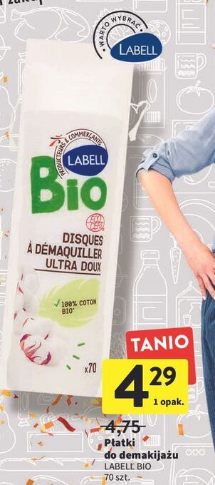 Intermarche Płatki kosmetyczne labell bio oferta