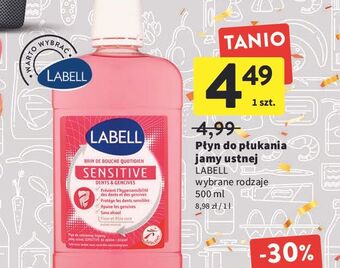 Intermarche Płyn do codziennej higieny jamy ustnej sensitive labell oferta