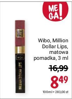 Rossmann Pomadka do ust matowa 01 wibo million dollar lips oferta