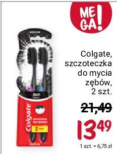Rossmann Szczoteczka do zębów black medium colgate 360 oferta