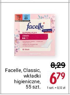 Rossmann Wkładki higieniczne classic facelle oferta