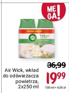 Rossmann Wkład białe kwiaty air wick freshmatic oferta