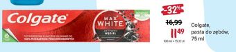 Rossmann Pasta do zębów charcoal colgate max white oferta