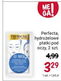 Rossmann Hydrożelowe płatki kompres pod oczy perfecta ice patch oferta