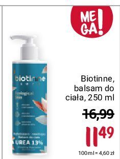 Rossmann Balsam do ciała wygładzający urea 13% biotinne oferta
