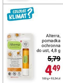 Rossmann Pomadka do ust rumiankowa alterra oferta