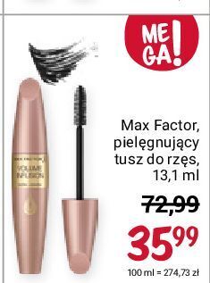 Rossmann Tusz do rzęs max factor volume infusion oferta