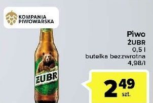 Carrefour Market Piwo żubr 1768 oferta