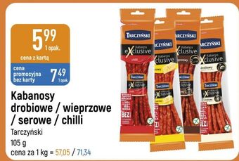 E.Leclerc Kabanosy drobiowe tarczyński exclusive oferta