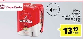 Carrefour Market Piwo warka oferta