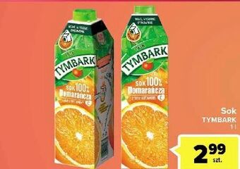 Carrefour Market Sok pomarańczowy tymbark 1936 oferta