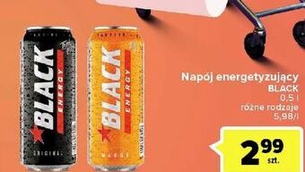 Carrefour Market Napój energetyczny mango black energy oferta