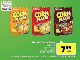 Carrefour Market Płatki śniadaniowe miód i orzeszki corn flakes (nestle) oferta