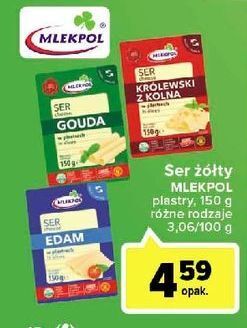 Carrefour Market Ser gouda - plastry mlekpol oferta