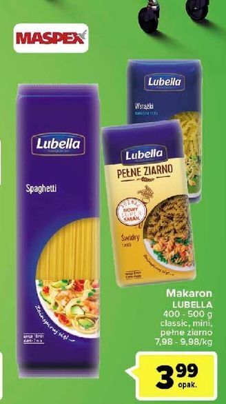 Carrefour Market Makaron spaghetti lubella oferta