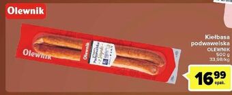 Carrefour Market Kiełbasa podwawelska z szynki olewnik oferta