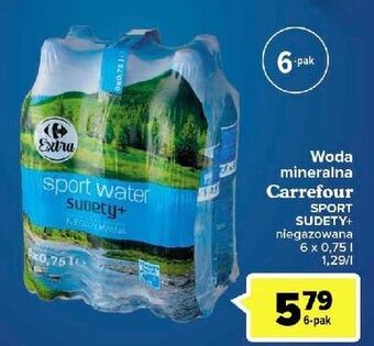 Carrefour Market Woda naturalna niegazowana carrefour sudety+ oferta