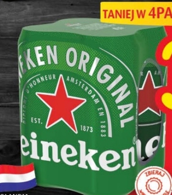 Delikatesy Centrum Heineken piwo jasne 4 x 500 ml oferta