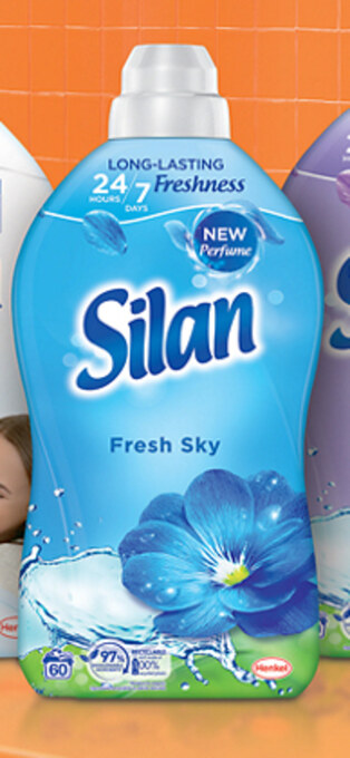Biedronka Płyn do płukania tkanin silan oferta