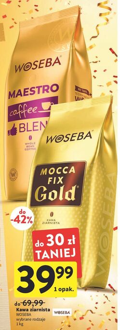 Intermarche Kawa woseba mocca fix gold oferta