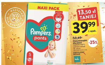 Intermarche Pieluchomajtki 5 pampers pants oferta
