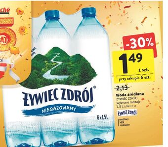 Intermarche Woda niegazowana żywiec zdrój oferta