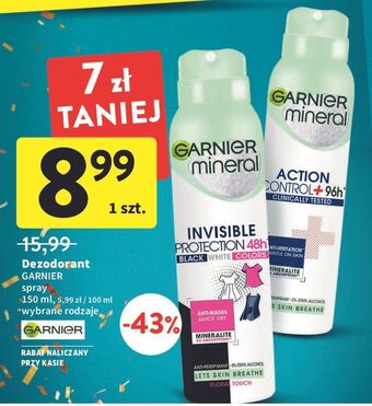 Intermarche Dezodorant garnier mineral action control+ oferta
