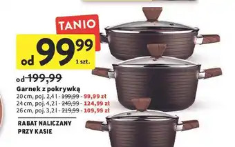 Intermarche Garnek z pokrywą 26 cm valdinox oferta