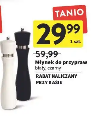 Intermarche Młynek do przypraw czarny valdinox oferta