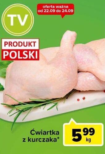 Carrefour Express Ćwiartka kurczaka oferta