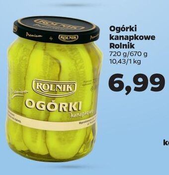 Netto Ogórki kanapkowe rolnik oferta