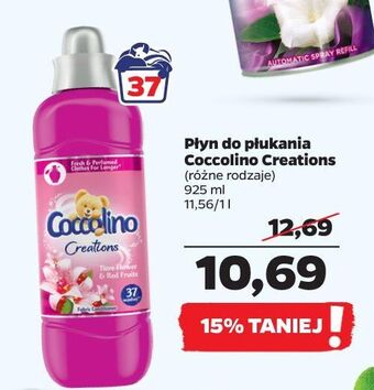 Netto Płyn do płukania tiare flower & red fruits coccolino creations oferta
