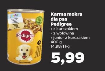 Netto Karma dla psa z kurczakiem i marchewką pedigree oferta
